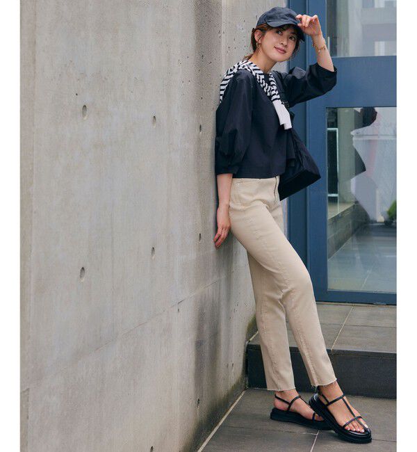 23区「【SLOW/洗える】SLOW DENIM タイトストレート デニム」|デニム|