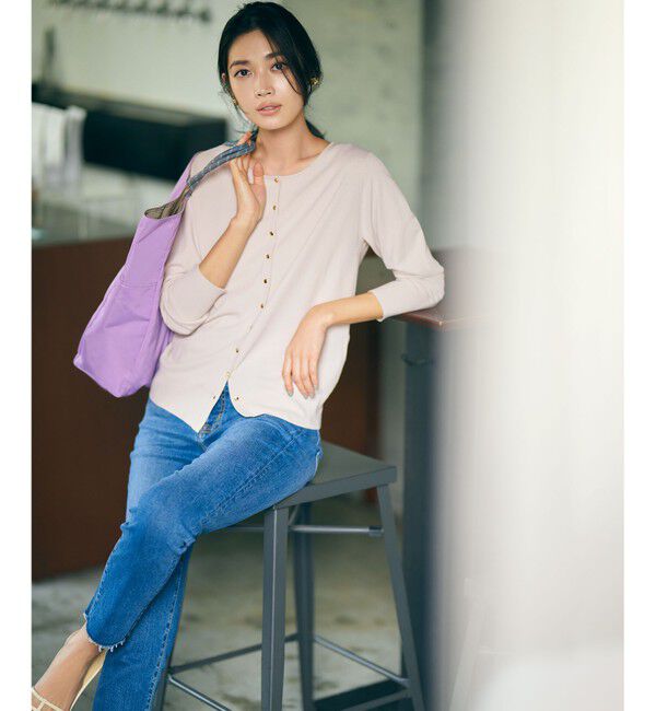 23区「【SLOW/洗える】SLOW DENIM タイトストレート デニム」|デニム|