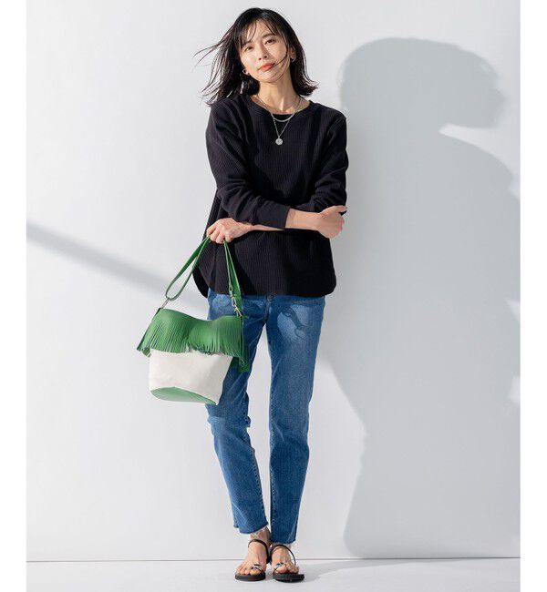 23区「【SLOW/洗える】SLOW DENIM タイトストレート デニム」|デニム|