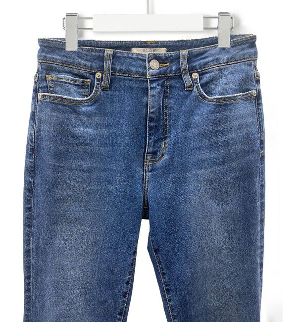 23区「【SLOW/洗える】SLOW DENIM タイトストレート デニム」|デニム|