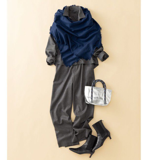 23区「サイドゴア ヒール ブーツ」|ショートブーツ|