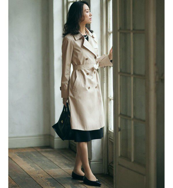 23区「【セットアップ対応】トリアセダブルジョーゼット シフォンスリーブ ワンピース」|ワンピース|