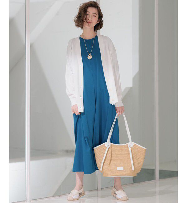 23区「【洗える】ALBINIコーコラン タックスリーブ ワンピース」|ワンピース|