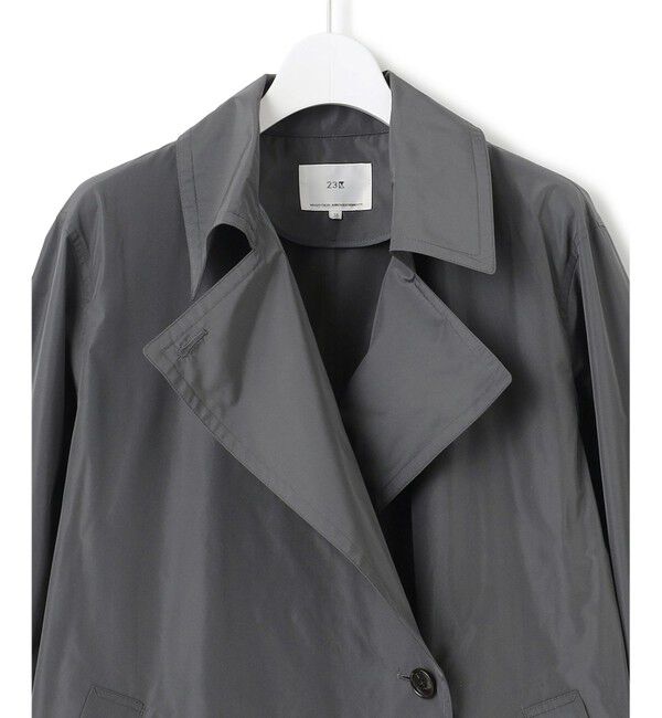 23区「【VERY3月号掲載/撥水加工/洗える】LIMONTA ハイカウントメモリータフタ コート」|その他|