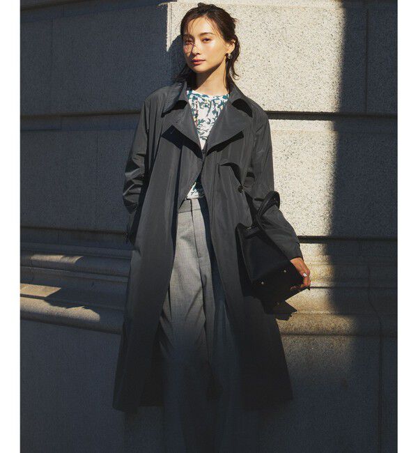 23区「【VERY3月号掲載/撥水加工/洗える】LIMONTA ハイカウントメモリータフタ コート」|その他|