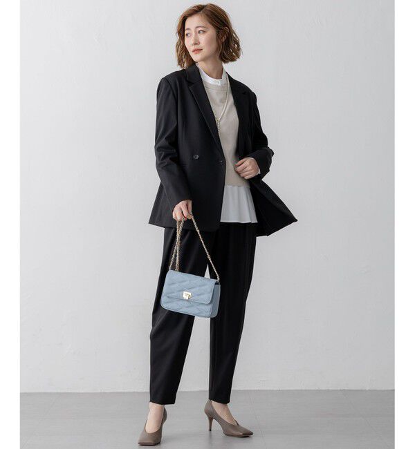 23区「【Oggi3月号掲載/セットアップ対応】 ライトクロス ジャケット」|テーラードジャケット|