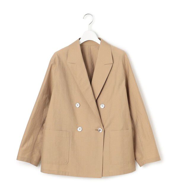 23区「【洗える】MANTECO ブライトワッシャー ジャケット」|テーラードジャケット|