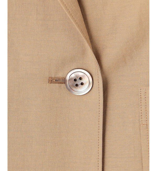 23区「【洗える】MANTECO ブライトワッシャー ジャケット」|テーラードジャケット|