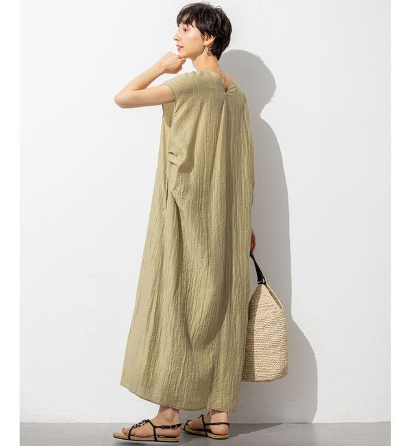 23区「【SLOW/一部店舗限定】ナチュラルピケワッシャー ワンピース」|ワンピース|