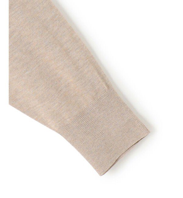 23区「【洗える】オータムシャイニー ニット ブルゾン」|ブルゾン・スタジャン|