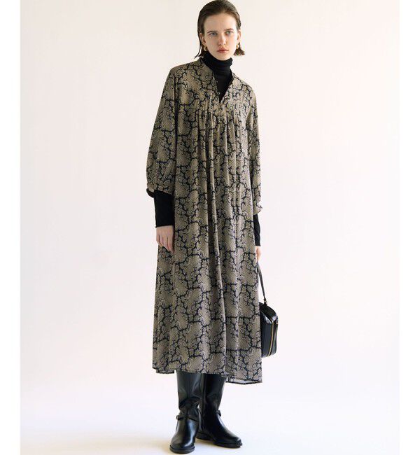 23区「【洗える】Ratti ヴィンテージペイズリープリント ワンピース」|ワンピース|