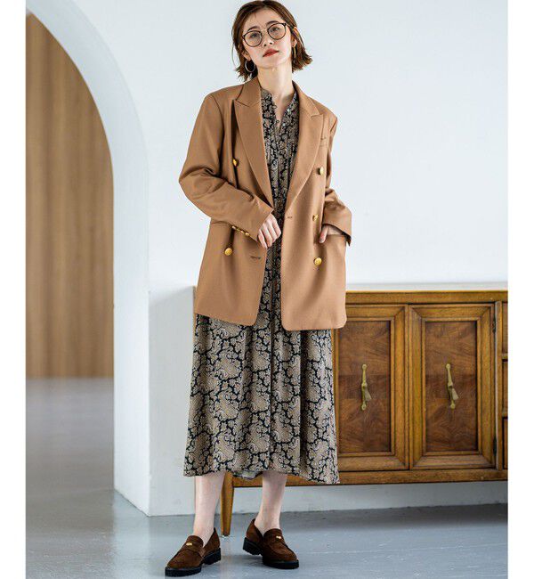 23区「【洗える】Ratti ヴィンテージペイズリープリント ワンピース」|ワンピース|