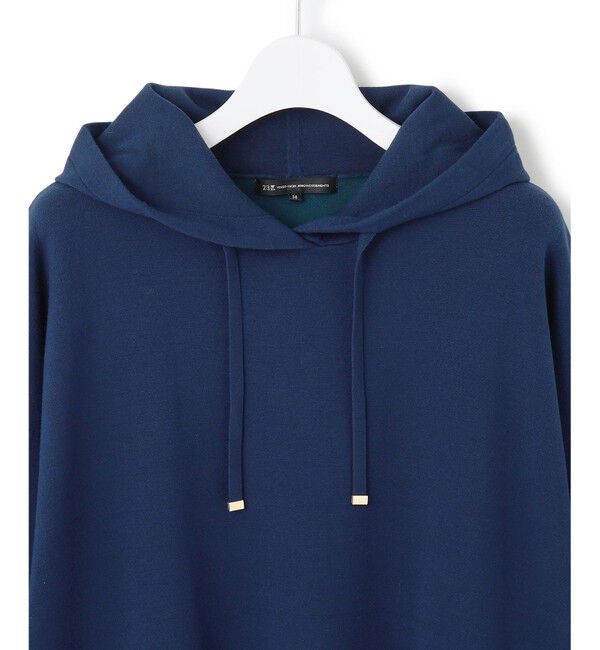 23区「【洗える】ダブルフェイスニット パーカー」|パーカー|