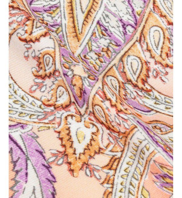 23区「Erica ペイズリー柄 ダイヤ スカーフ」|バンダナ・スカーフ|