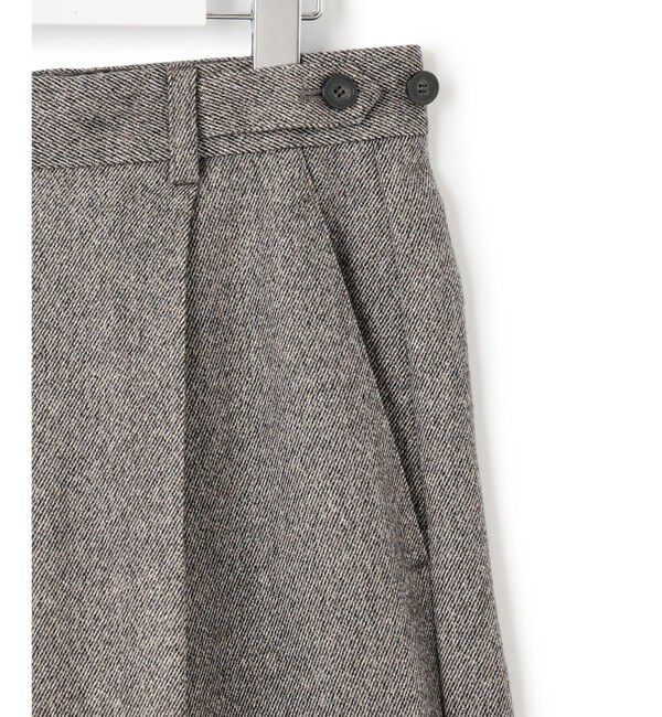 23区「ラメミックスツイード タック ワイド パンツ」|その他|