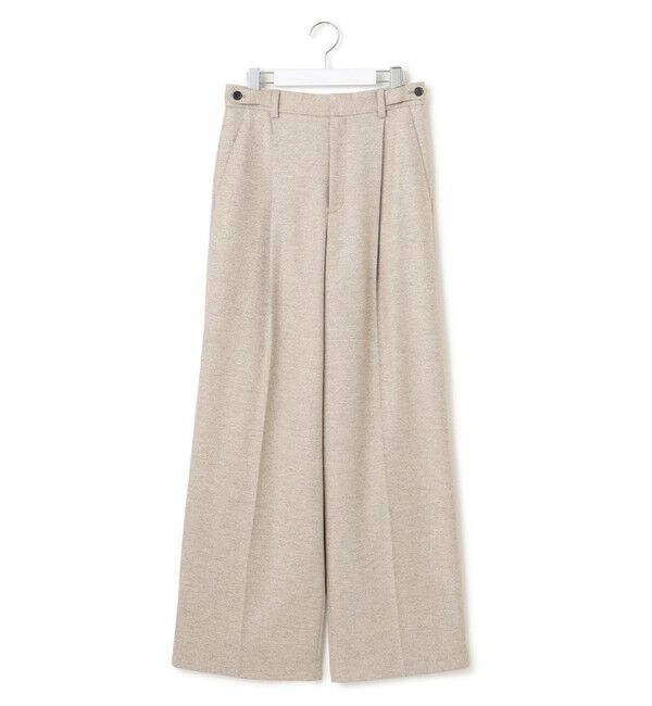 23区「ラメミックスツイード タック ワイド パンツ」|その他|