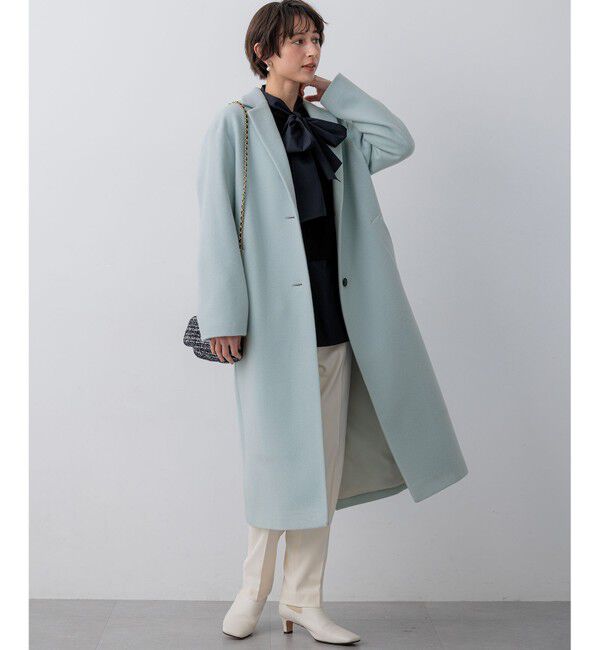 23区「【WEB&一部店舗限定】ウールモッサ チェスターコート」|チェスターコート|