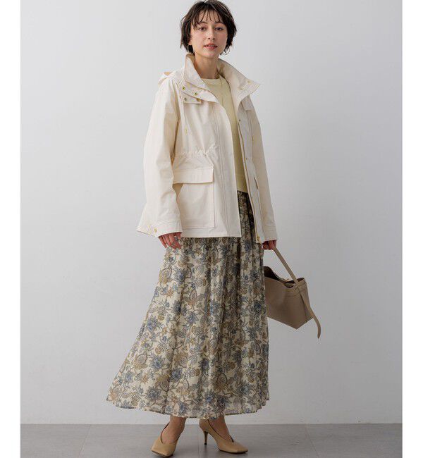 23区「マットエアリータフタ 2WAY ブルゾン」|ブルゾン・スタジャン|