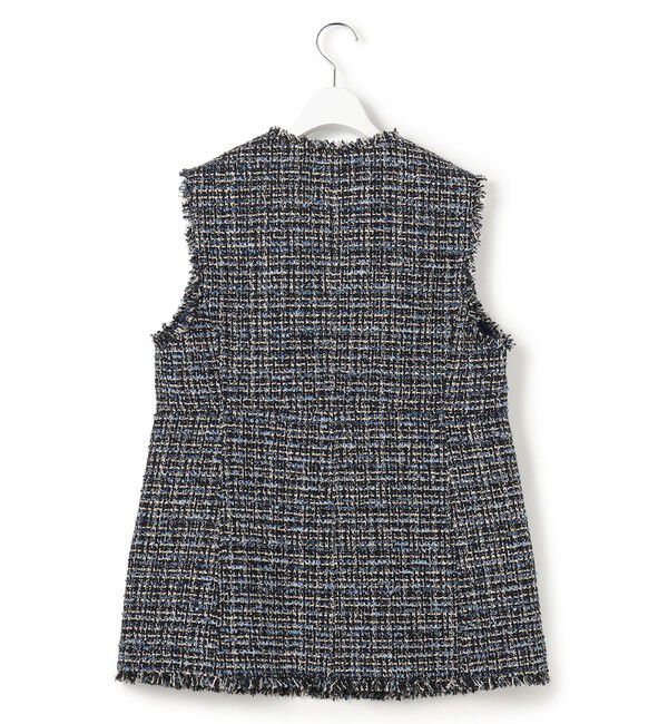 23区「GIOLICAツイード フォルム ジレ」|その他|