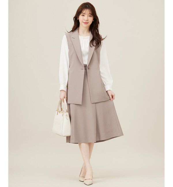 ANY SIS「【UVカット・接触冷感・吸水速乾】スマートビューティストレッチ  ジレ」|その他|