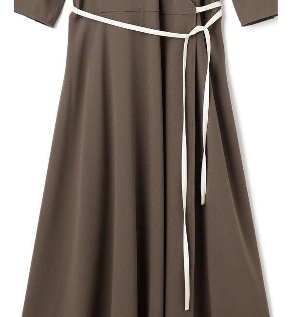 BEIGE,「【L-size】CINDY / カシュクールワンピース」|ワンピース|