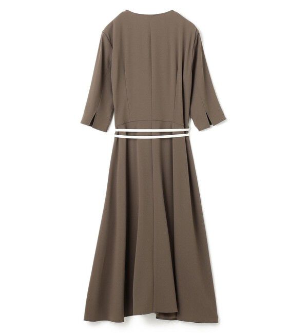 BEIGE,「【L-size】CINDY / カシュクールワンピース」|ワンピース|