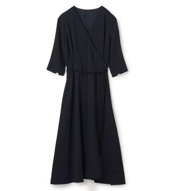 BEIGE,「【L-size】CINDY / カシュクールワンピース」|ワンピース|