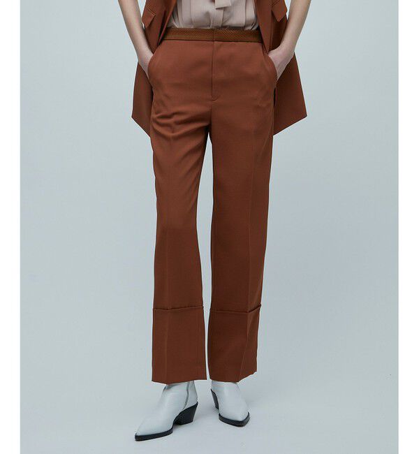 BEIGE,「MADELEINE / ストレートパンツ」|その他|Tan