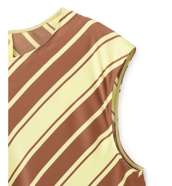 BEIGE,「【洗える】GUILLABERT / ノースリーブドレス」|ワンピース|