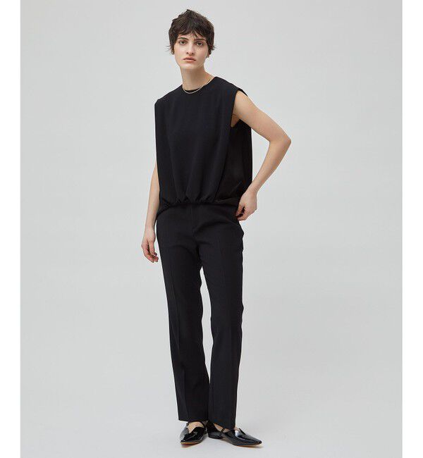 BEIGE,「【洗える】ALAINA / スリムストレートパンツ」|スラックス|