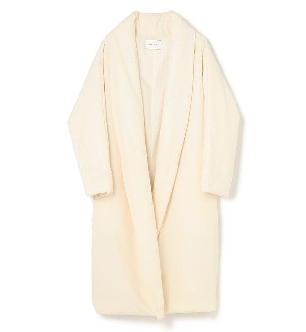 BEIGE,「【洗える】PINS / 中綿ロングコート」|ダウン|