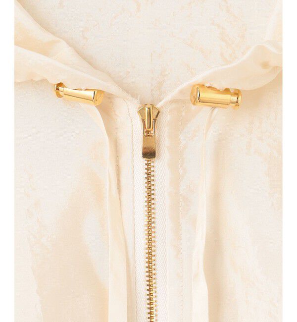 BEIGE,「【洗える・Precious 4月号掲載】GAURA / シアーパーカーブルゾン」|ブルゾン・スタジャン|