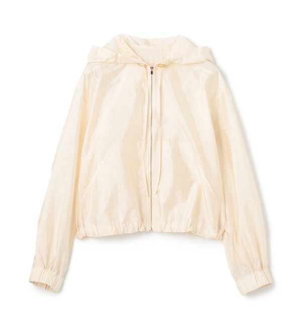 BEIGE,「【洗える・Precious 4月号掲載】GAURA / シアーパーカーブルゾン」|ブルゾン・スタジャン|