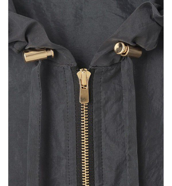 BEIGE,「【洗える・Precious 4月号掲載】GAURA / シアーパーカーブルゾン」|ブルゾン・スタジャン|