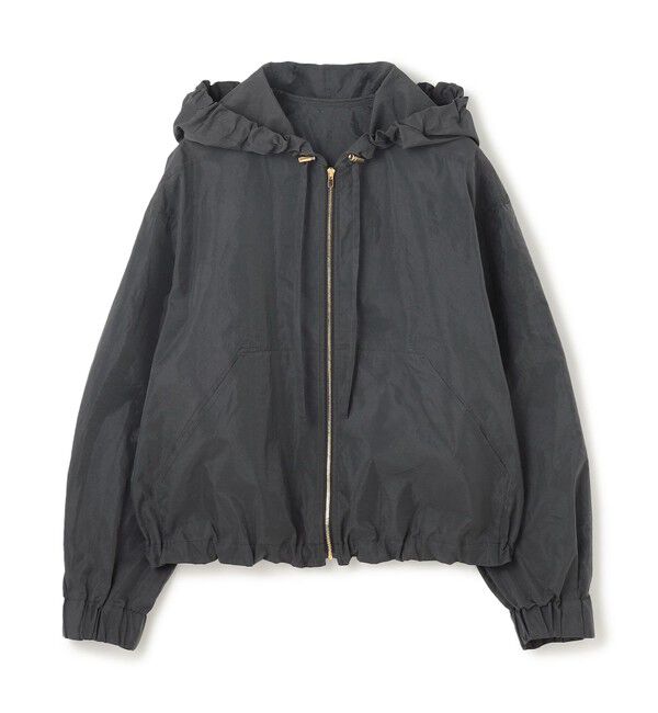 BEIGE,「【洗える・Precious 4月号掲載】GAURA / シアーパーカーブルゾン」|ブルゾン・スタジャン|