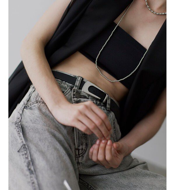 Diagram「ボリュームバックルベルト」|ベルト|ブラック