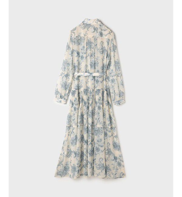 Diagram「フラワープリントプリーツワンピース」|ワンピース|