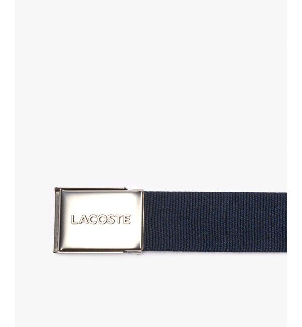 LACOSTE「『Made in France』 L.12.12 布ベルト」|ベルト|