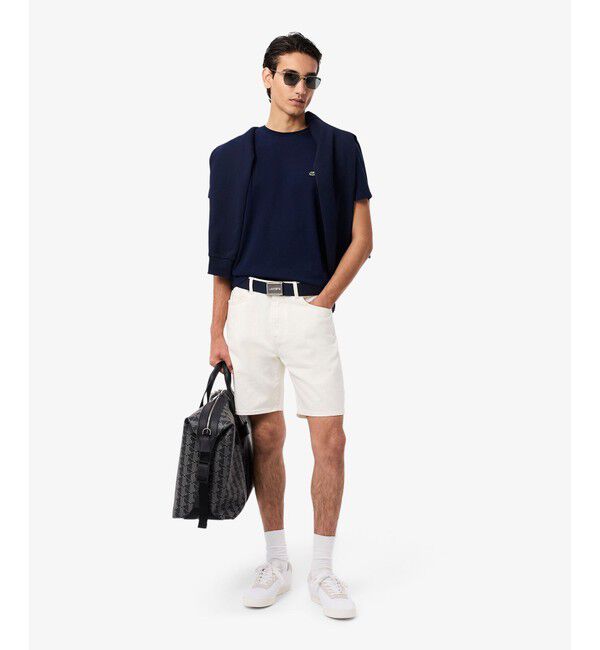 LACOSTE「『Made in France』 L.12.12 布ベルト」|ベルト|