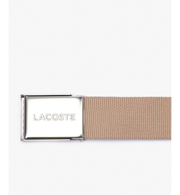 LACOSTE「『Made in France』 L.12.12 布ベルト」|ベルト|