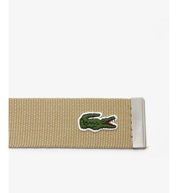 LACOSTE「『Made in France』 L.12.12 布ベルト」|ベルト|
