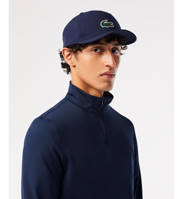 LACOSTE「ワンポイント 耐水ゴルフキャップ」|キャップ・キャスケット|