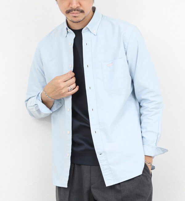 NOLLEY'S goodman「TRADITIONAL OX クジラBD オックス ボタンダウンシャツ 26SS」|シャツ・ブラウス|