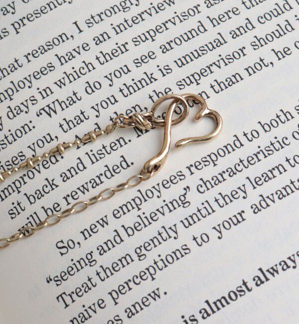 fredy emue「ハートフックネックレス」|ネックレス|