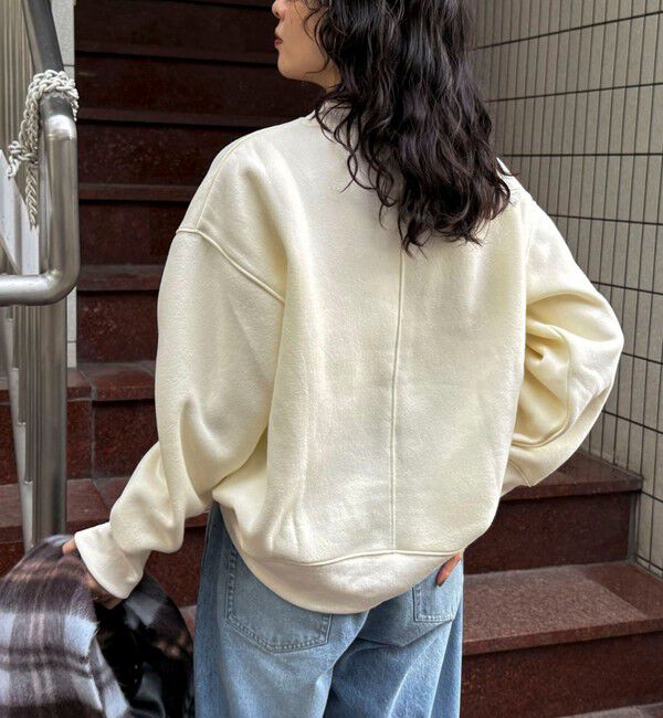 fredy emue「両面起毛モックネックスウェットプルオーバー」|スウェット・ジャージ|