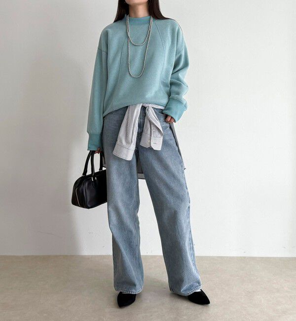 fredy emue「両面起毛モックネックスウェットプルオーバー」|スウェット・ジャージ|