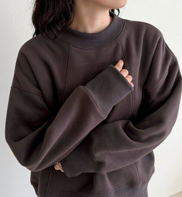 fredy emue「両面起毛モックネックスウェットプルオーバー」|スウェット・ジャージ|