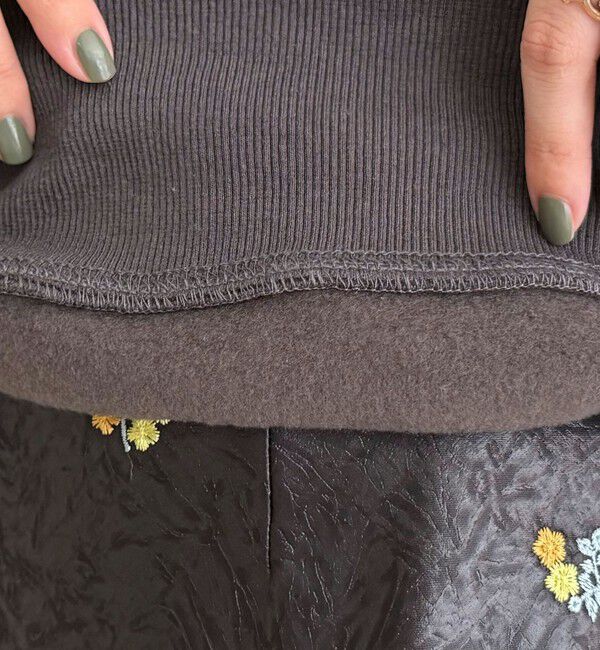 fredy emue「両面起毛モックネックスウェットプルオーバー」|スウェット・ジャージ|