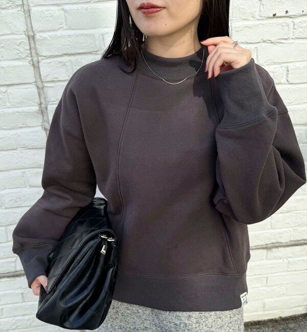 fredy emue「両面起毛モックネックスウェットプルオーバー」|スウェット・ジャージ|