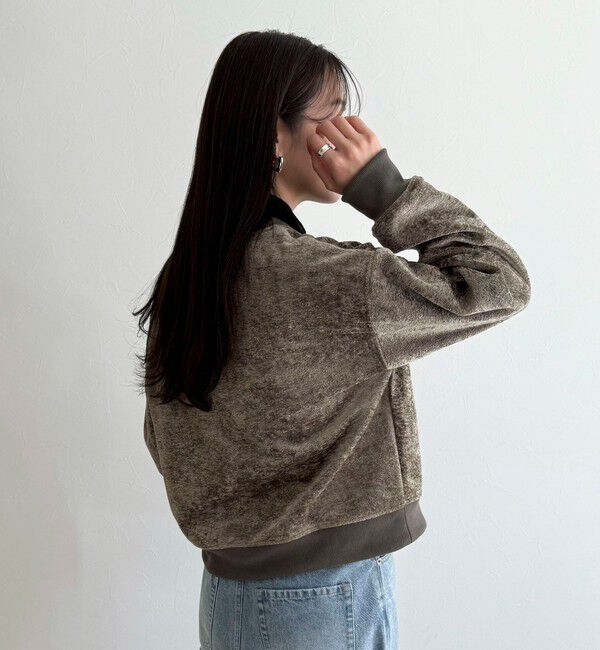 fredy emue「モールニットソーハーフジッププルオーバー」|Tシャツ・カットソー|